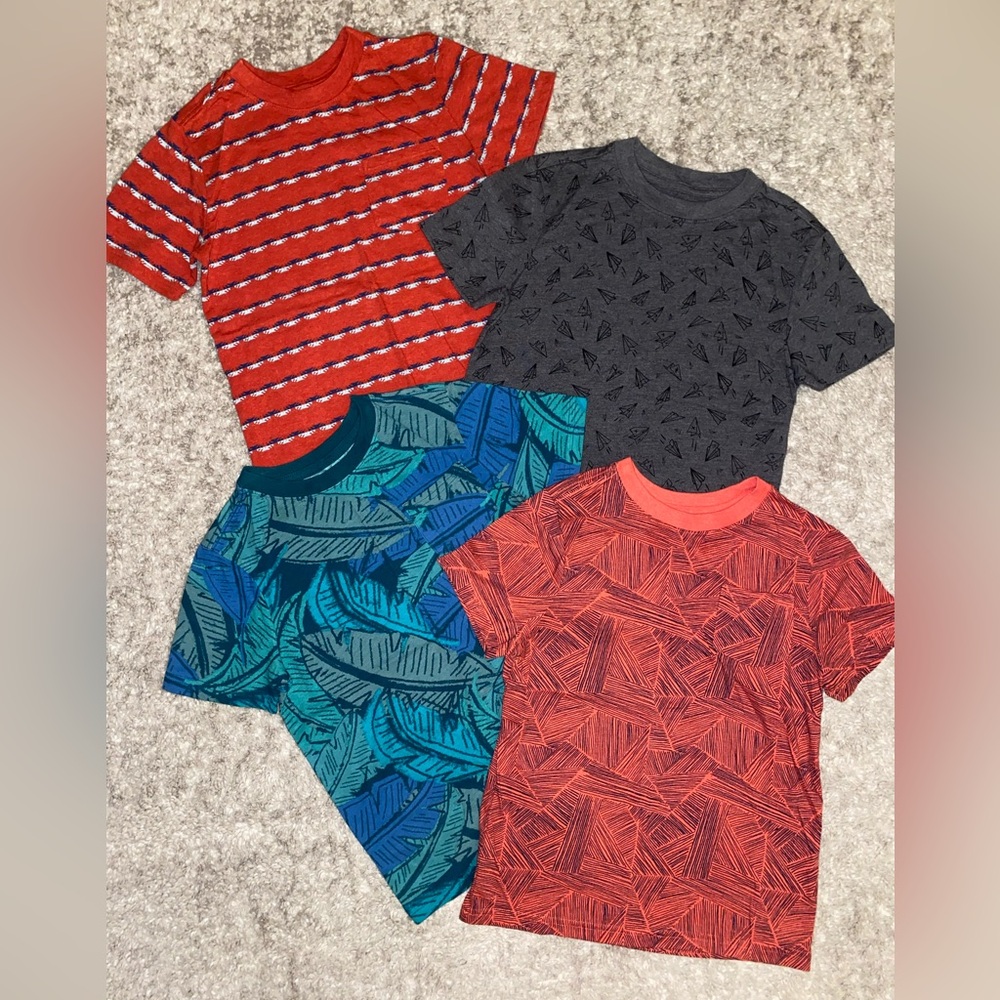 Boys Cat & Jack Shirt Lot- 6/7